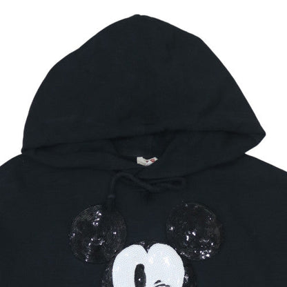Womens UK Size XS Levi's Black Pullover Hoodie