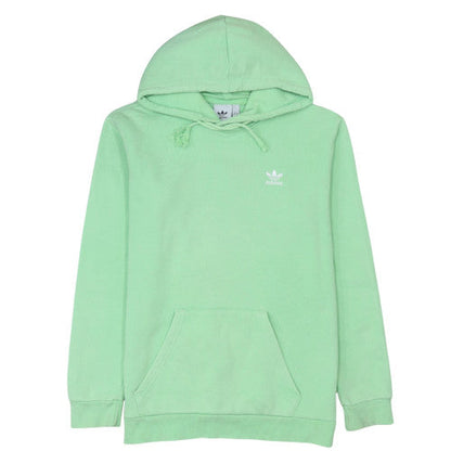 Mens UK Size M Adidas Green Pullover Hoodie