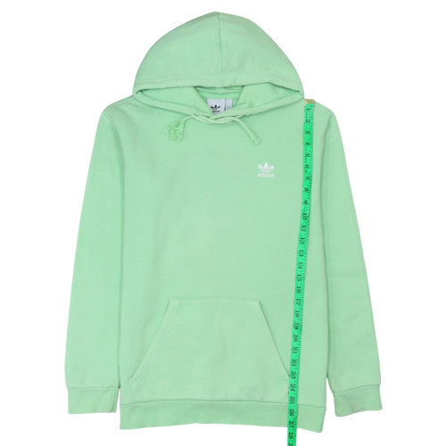 Mens UK Size M Adidas Green Pullover Hoodie