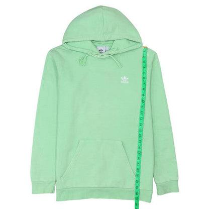 Mens UK Size M Adidas Green Pullover Hoodie