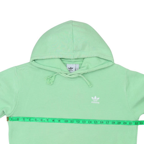 Mens UK Size M Adidas Green Pullover Hoodie