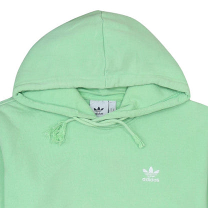 Mens UK Size M Adidas Green Pullover Hoodie