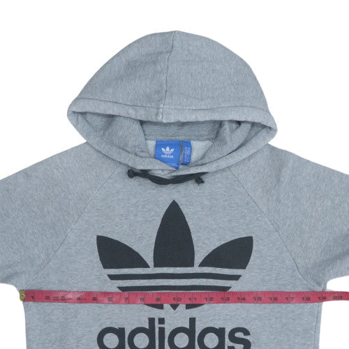 Mens UK Size XS adidas Grey Pullover Hoodie