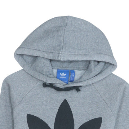 Mens UK Size XS adidas Grey Pullover Hoodie