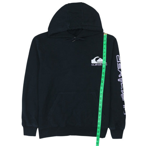 Womens UK Size S Quiksilver Black Pullover Hoodie