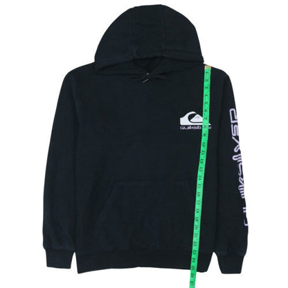 Womens UK Size S Quiksilver Black Pullover Hoodie