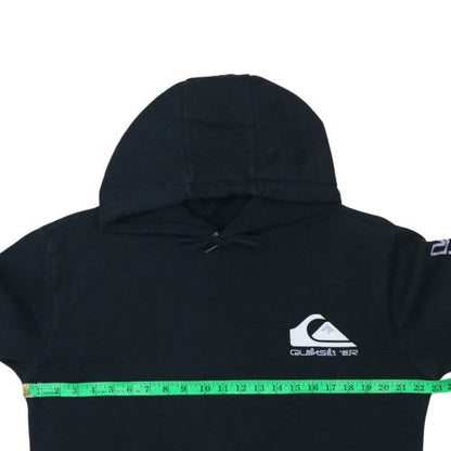 Womens UK Size S Quiksilver Black Pullover Hoodie