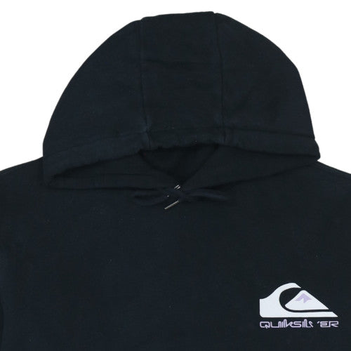 Womens UK Size S Quiksilver Black Pullover Hoodie