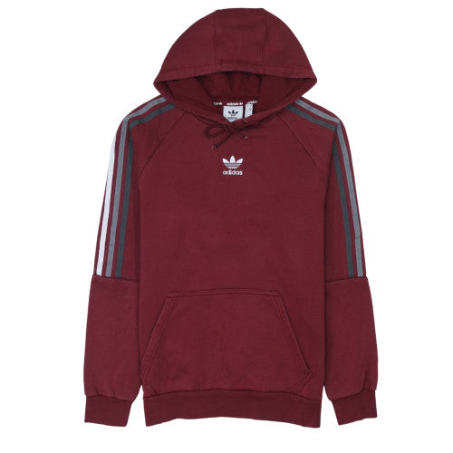 Mens UK Size S Adidas Red Pullover Hoodie