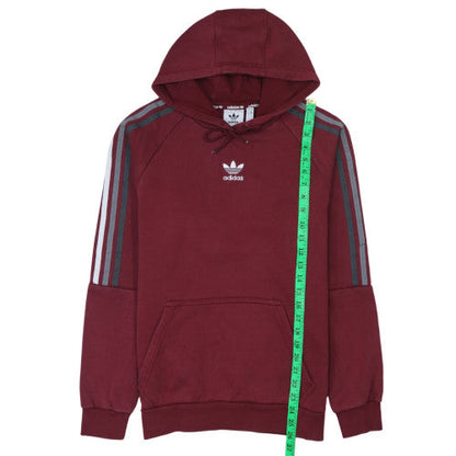 Mens UK Size S Adidas Red Pullover Hoodie