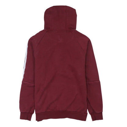 Mens UK Size S Adidas Red Pullover Hoodie
