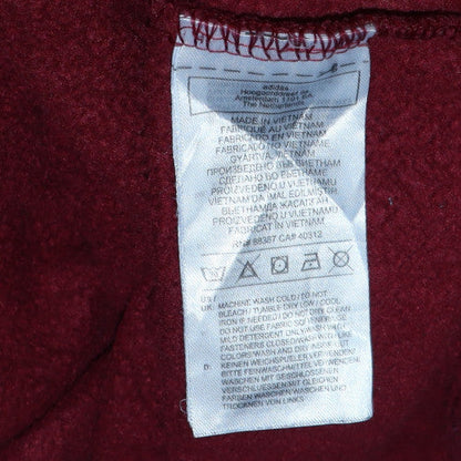 Mens UK Size S Adidas Red Pullover Hoodie