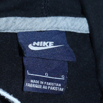 Mens UK Size L Nike Black Pullover Hoodie