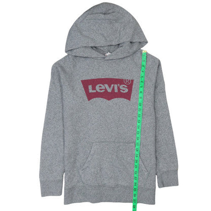 Mens UK Size S Levi's Grey Pullover Hoodie