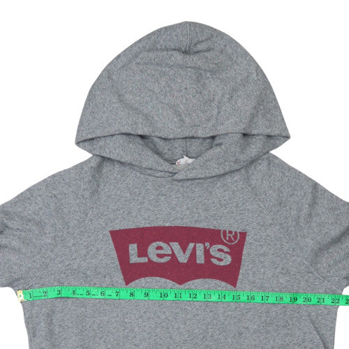 Mens UK Size S Levi's Grey Pullover Hoodie