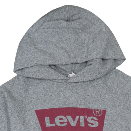Mens UK Size S Levi's Grey Pullover Hoodie