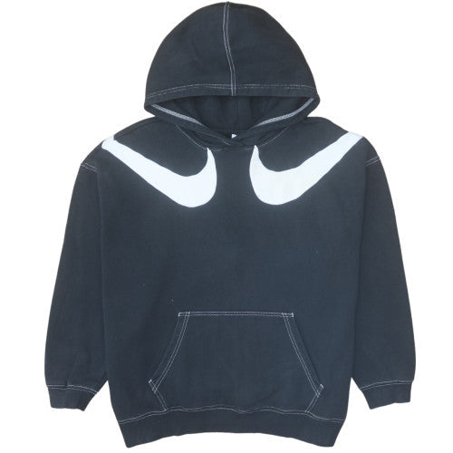 Womens UK Size L Nike Black Pullover Hoodie
