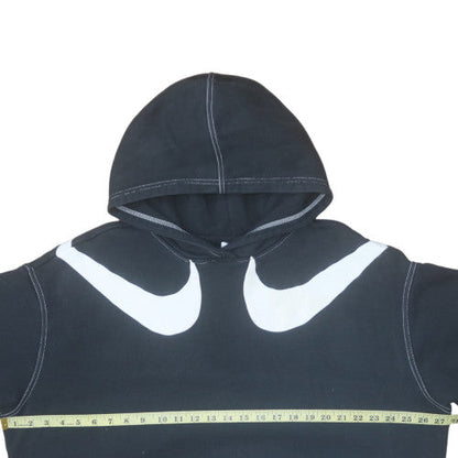 Womens UK Size L Nike Black Pullover Hoodie