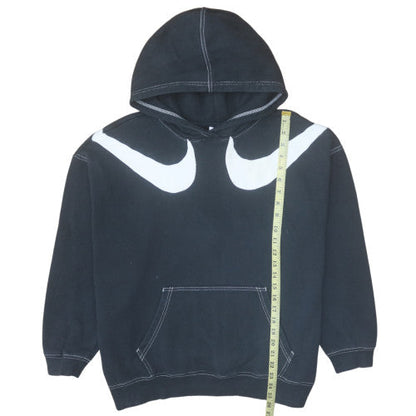 Womens UK Size L Nike Black Pullover Hoodie