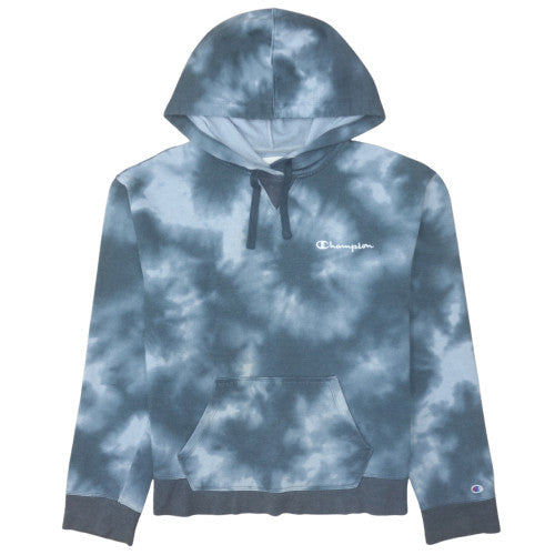 Womens UK Size L Champion Blue Pullover Hoodie