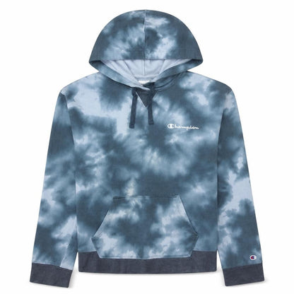 Womens UK Size L Champion Blue Pullover Hoodie