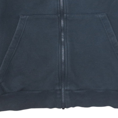 Mens UK Size M adidas Black Full Zip Hoodie