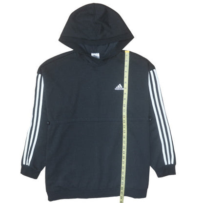 Womens UK Size M Adidas Black Pullover Hoodie