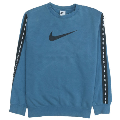 Mens UK Size S Nike Blue Pullover Sweatshirt