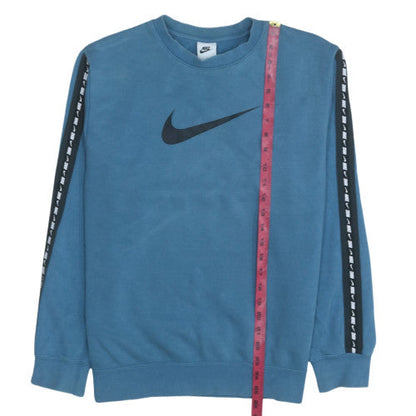 Mens UK Size S Nike Blue Pullover Sweatshirt