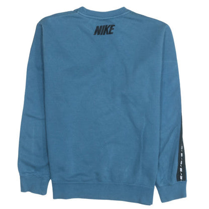 Mens UK Size S Nike Blue Pullover Sweatshirt