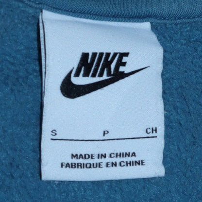 Mens UK Size S Nike Blue Pullover Sweatshirt