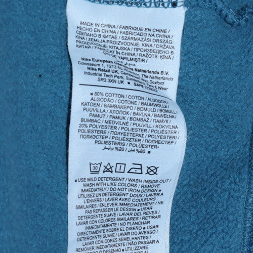 Mens UK Size S Nike Blue Pullover Sweatshirt