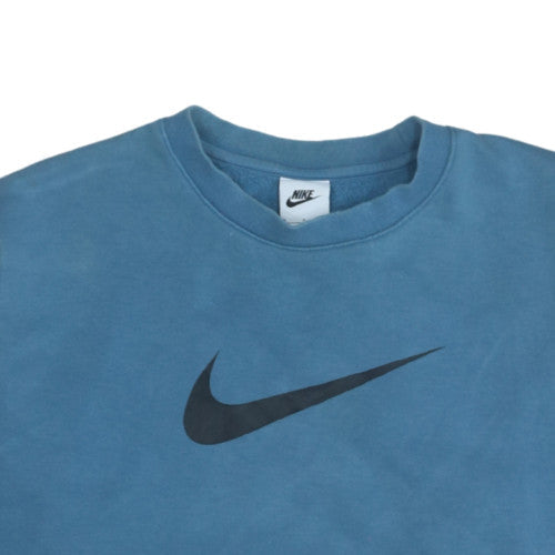 Mens UK Size S Nike Blue Pullover Sweatshirt
