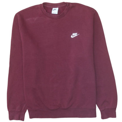 Mens UK Size M Nike Red Pullover Sweatshirt