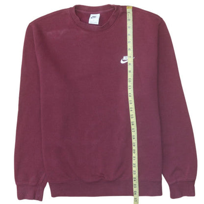 Mens UK Size M Nike Red Pullover Sweatshirt