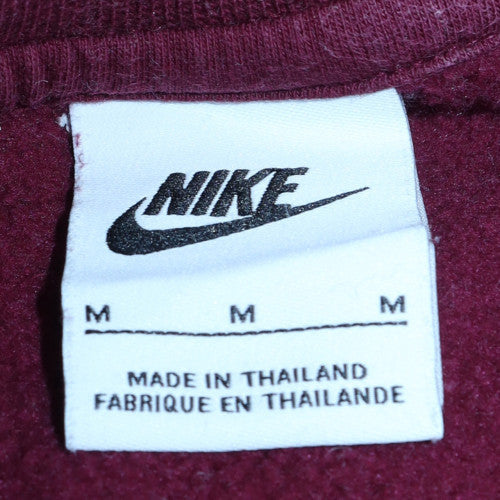 Mens UK Size M Nike Red Pullover Sweatshirt