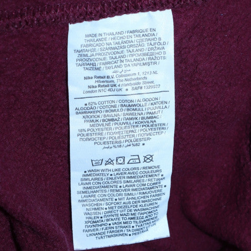 Mens UK Size M Nike Red Pullover Sweatshirt
