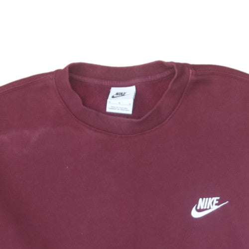 Mens UK Size M Nike Red Pullover Sweatshirt