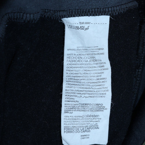 Mens UK Size L Under Armour Black 1/2 Zip Hoodie