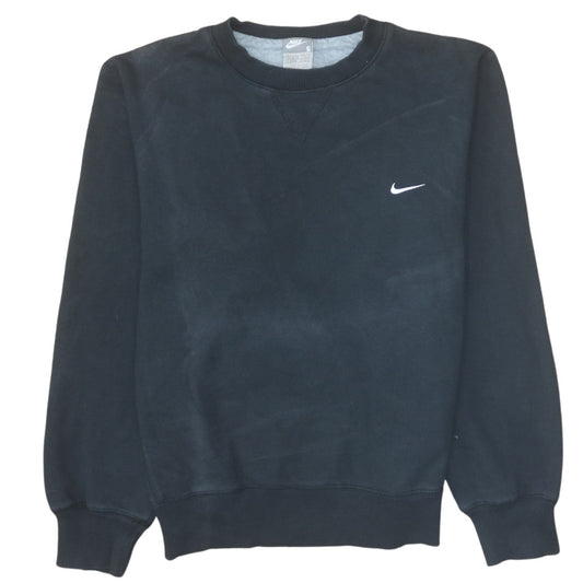 Mens UK Size S Nike Black Pullover Sweatshirt