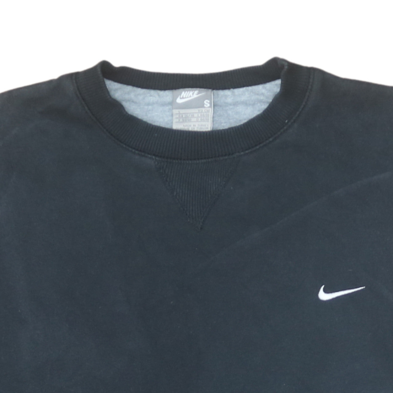 Mens UK Size S Nike Black Pullover Sweatshirt
