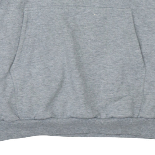 Mens UK Size 2XL Kappa Grey Pullover Hoodie