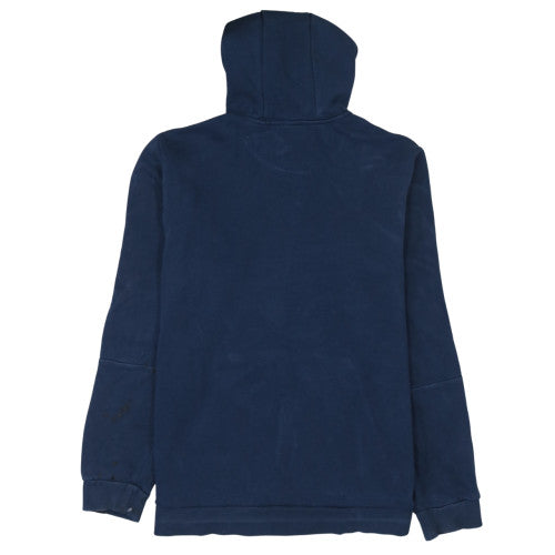 Mens UK Size L Adidas Blue Pullover Hoodie