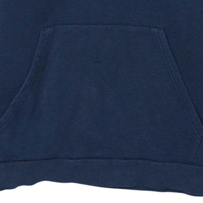 Mens UK Size L Adidas Blue Pullover Hoodie