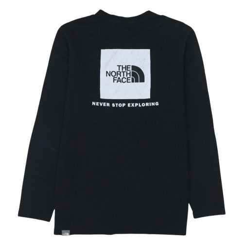 The North Face Men's Black Long Sleeve Cotton Casual Top M