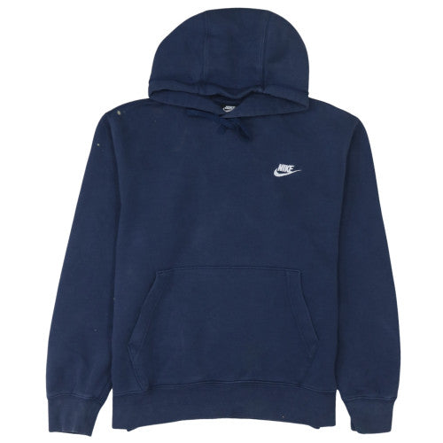 Mens UK Size M Nike Blue Pullover Hoodie