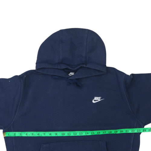 Mens UK Size M Nike Blue Pullover Hoodie