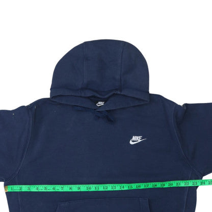 Mens UK Size M Nike Blue Pullover Hoodie