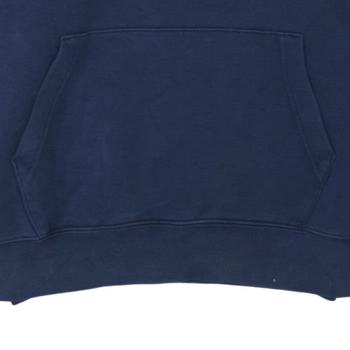 Mens UK Size M Nike Blue Pullover Hoodie