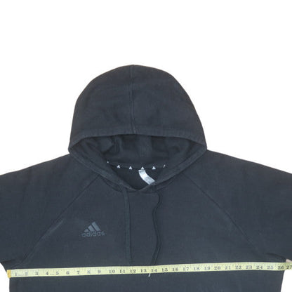 Mens UK Size XL Adidas Black Pullover Hoodie